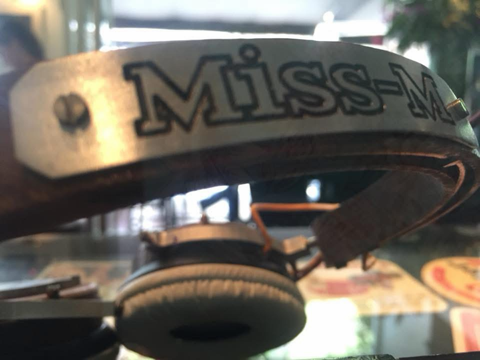 Miss M headphones detail